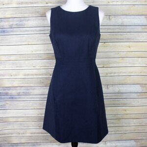 J. Crew Diamond Jacquard Pique A-Line Dress E8881